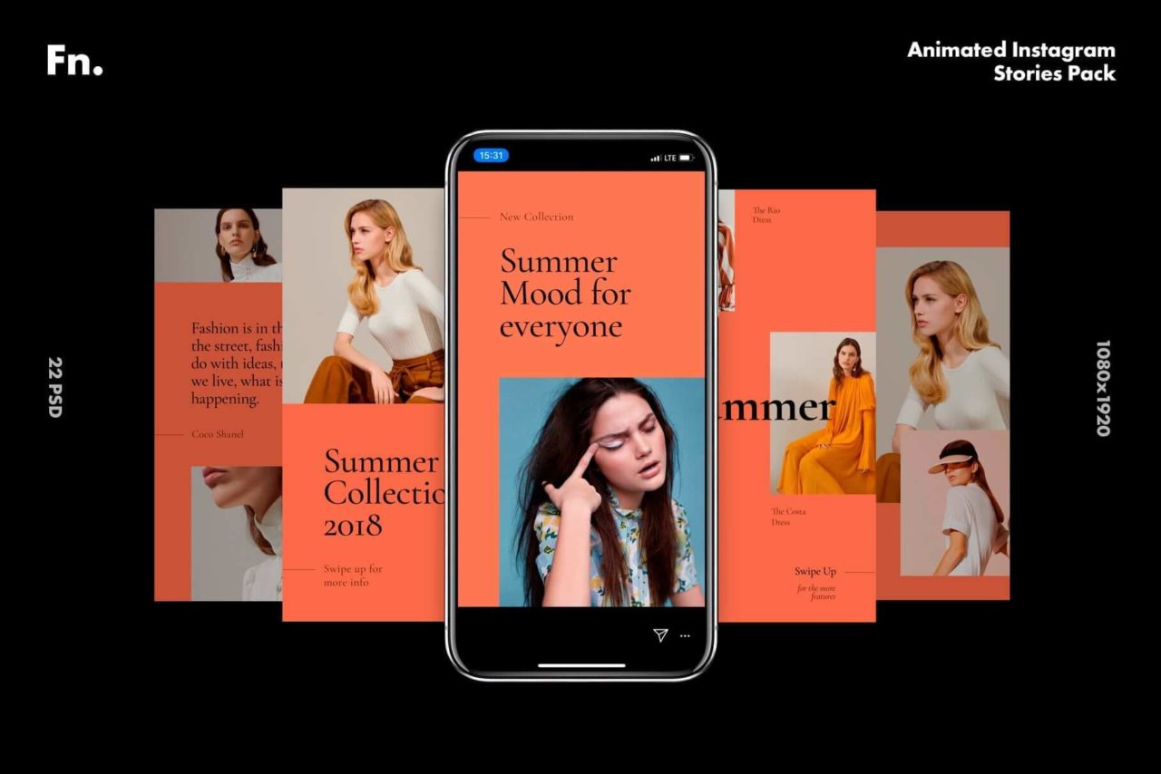 Animated Instagram Stories Pack