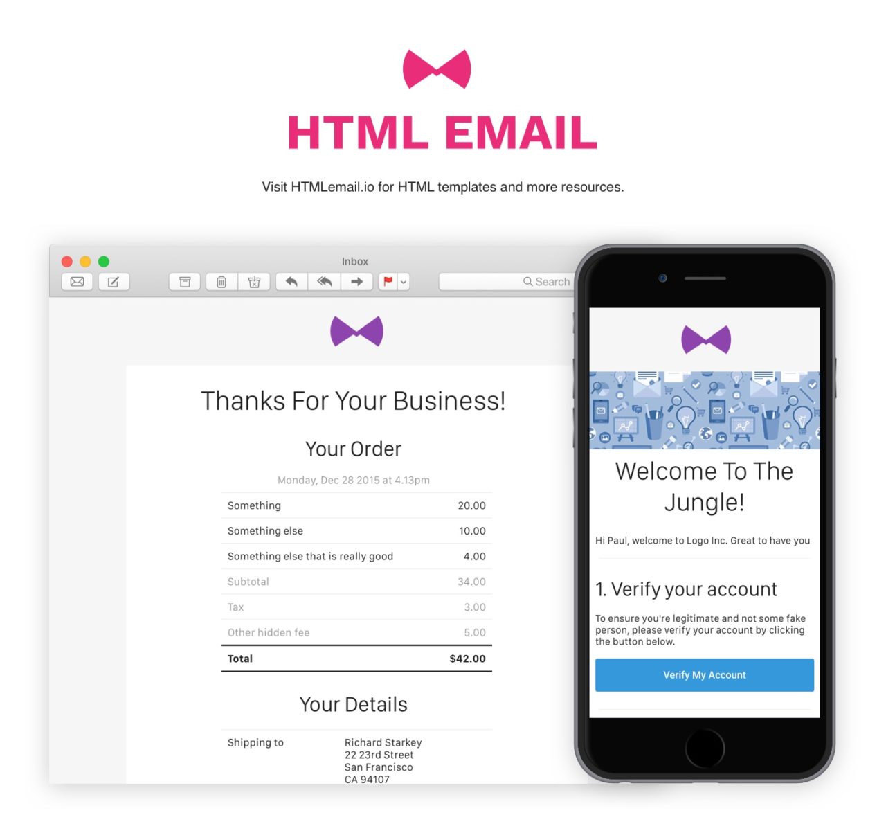 HTML Email: Email Design System UI Kit Sketch Resource