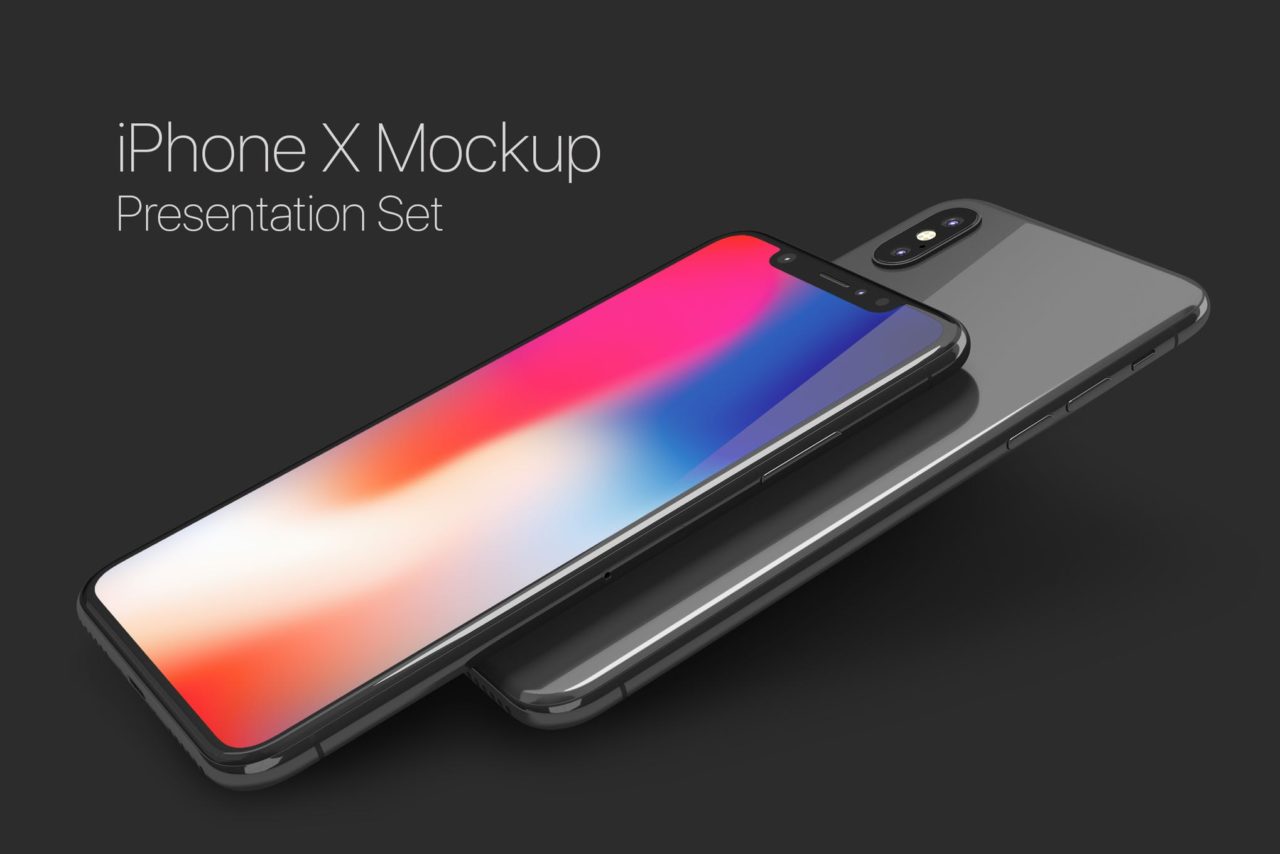 iPhone X Mockup Set