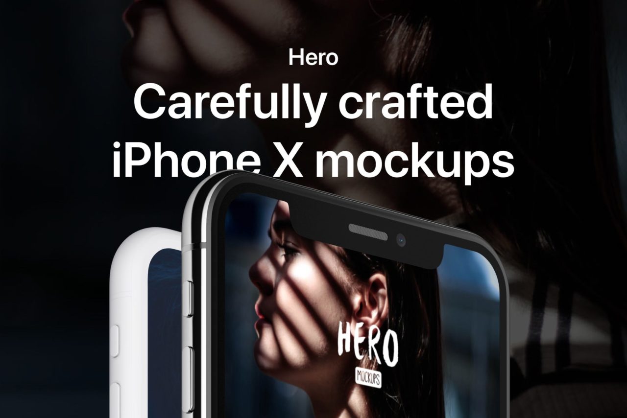HERO iPhone X Mockups