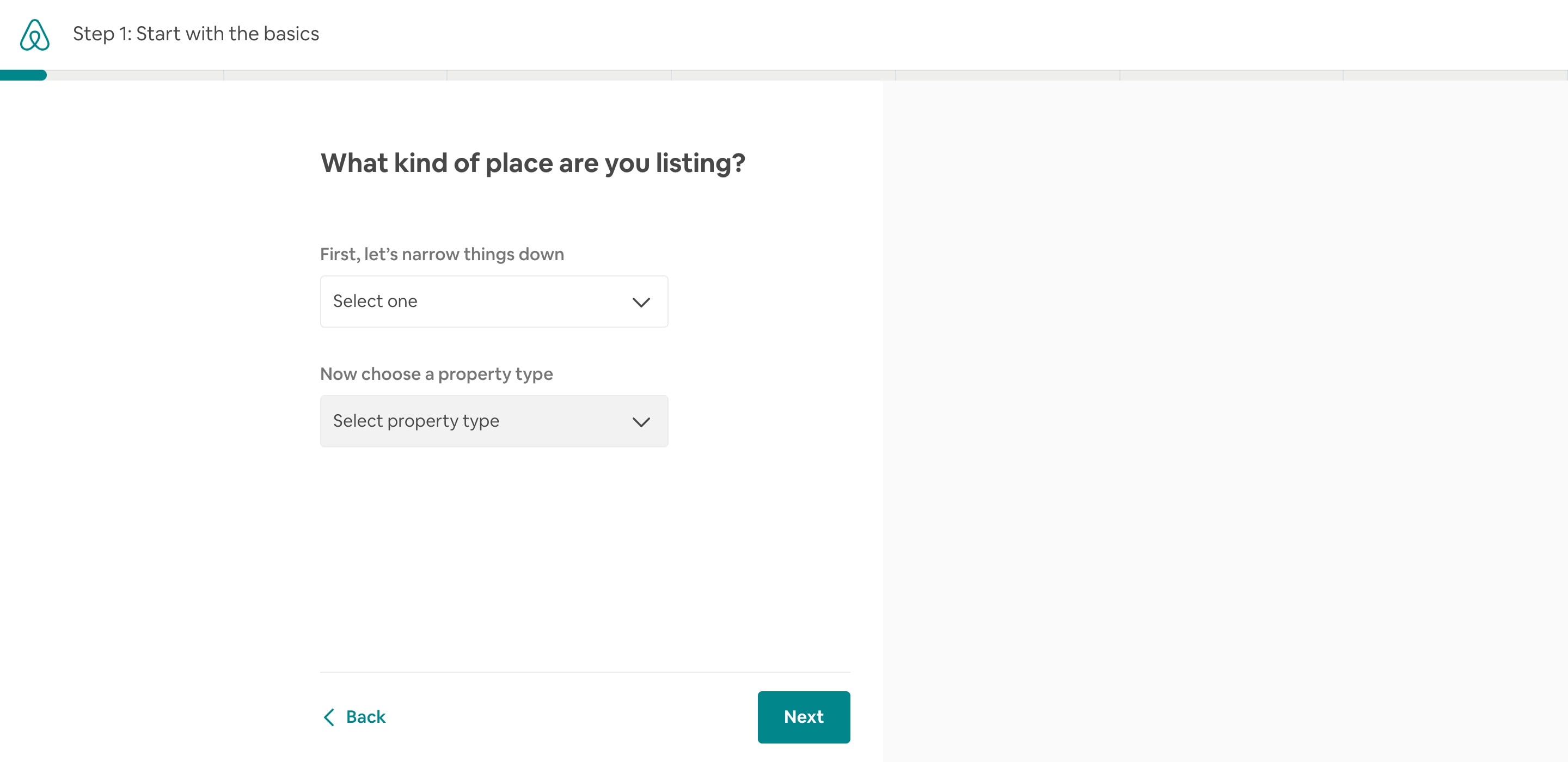 what kind of place are you listing